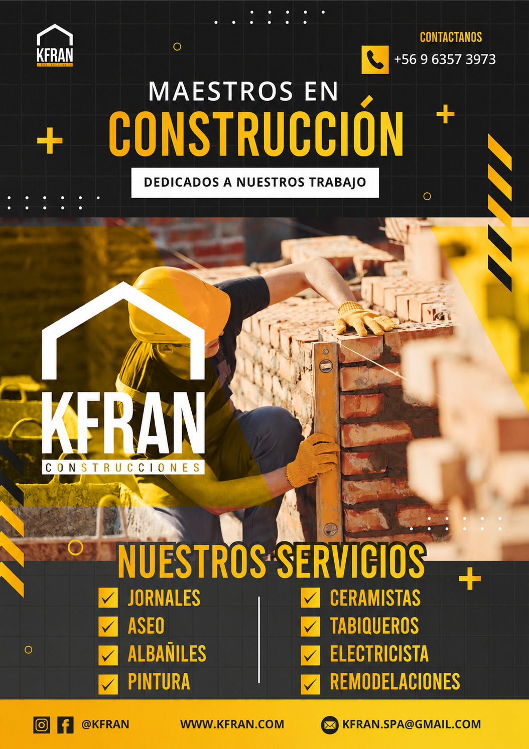Volante KFRAN Construcciones
